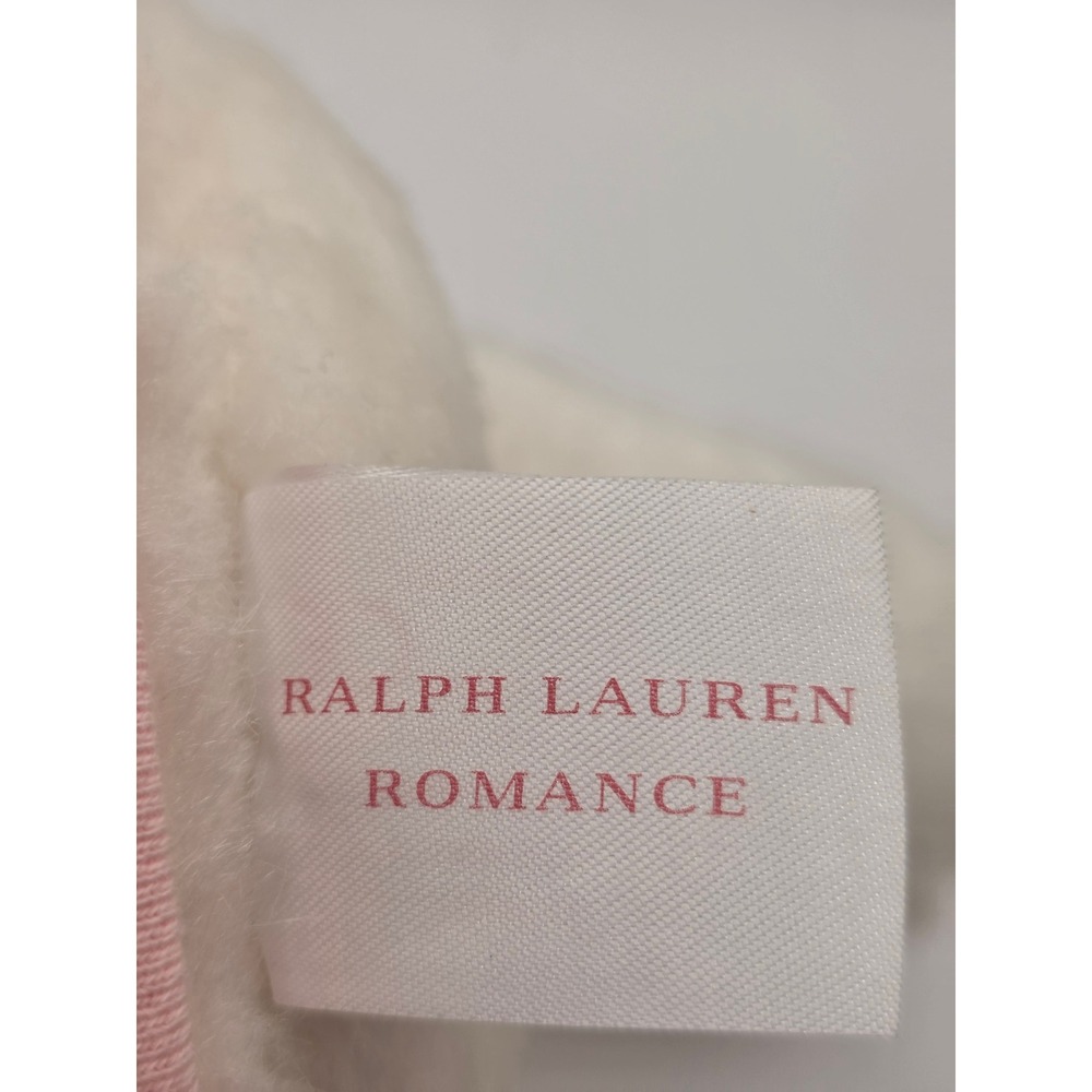 Ralph Lauren Romance White Teddy Bear Pink Hoodie Pony Logo Plush Toy - Picture 6 of 8
